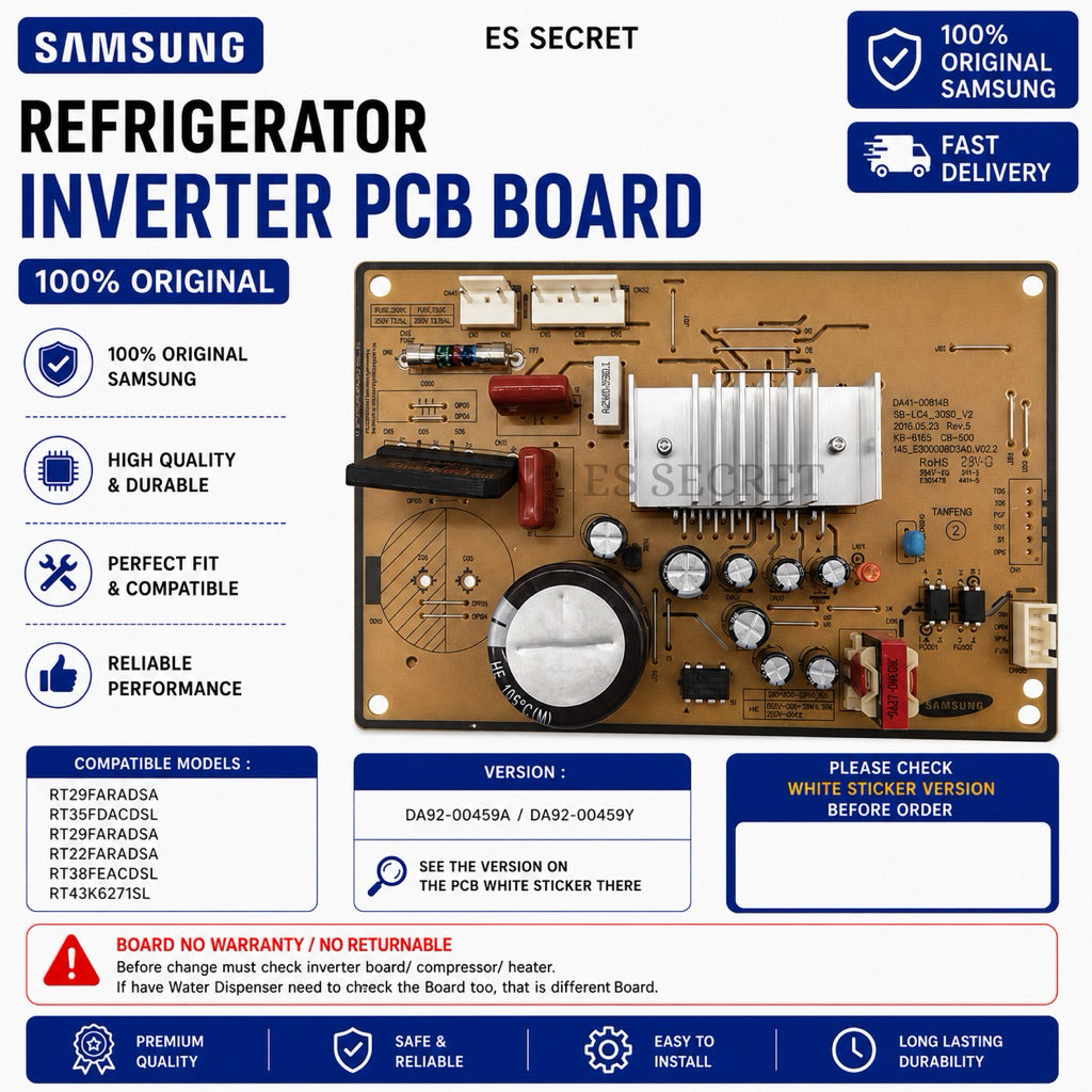 Original Samsung Refrigerator Inverter PCB Board DA92-00459A DA92-00459Y DA92-00459E