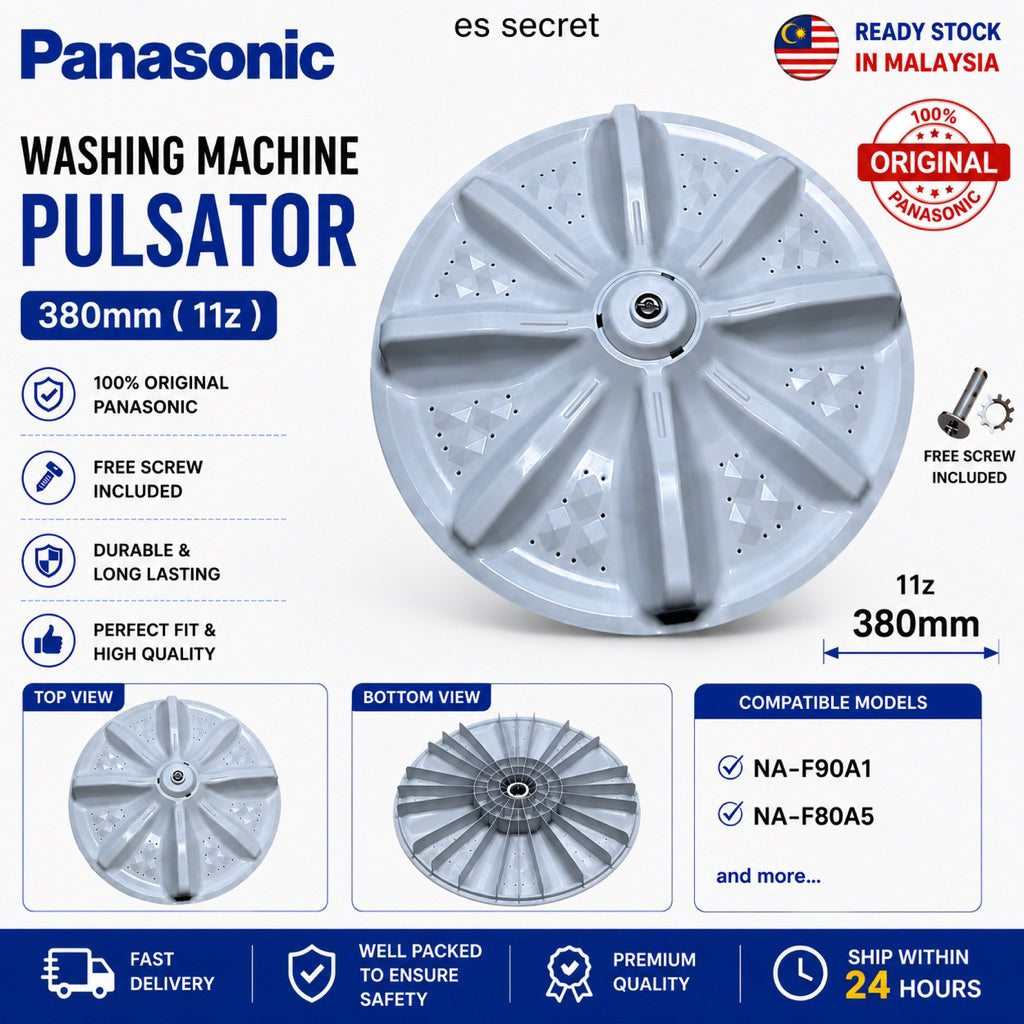 Original Panasonic NA-F90A1  NA-F80A5 Washing Machine Pulsator