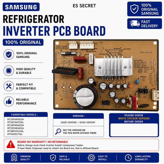 Original Samsung Refrigerator Inverter PCB Board DA92-00459A DA92-00459Y DA92-00459E