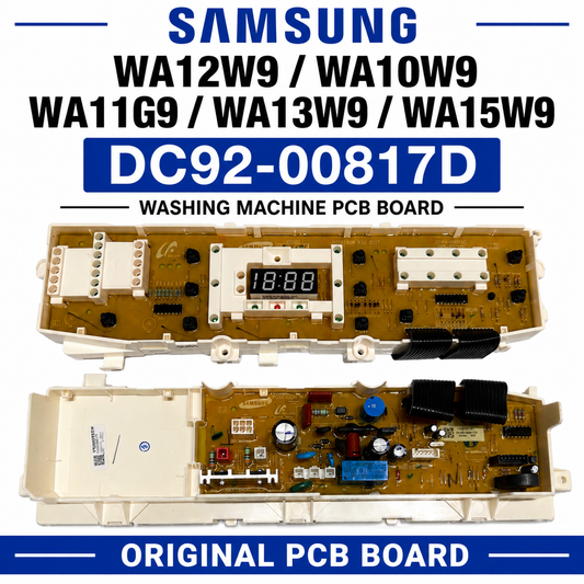 Original Samsung Washing Machine PCB Board DC92-00817D WA12W9 WA10W9