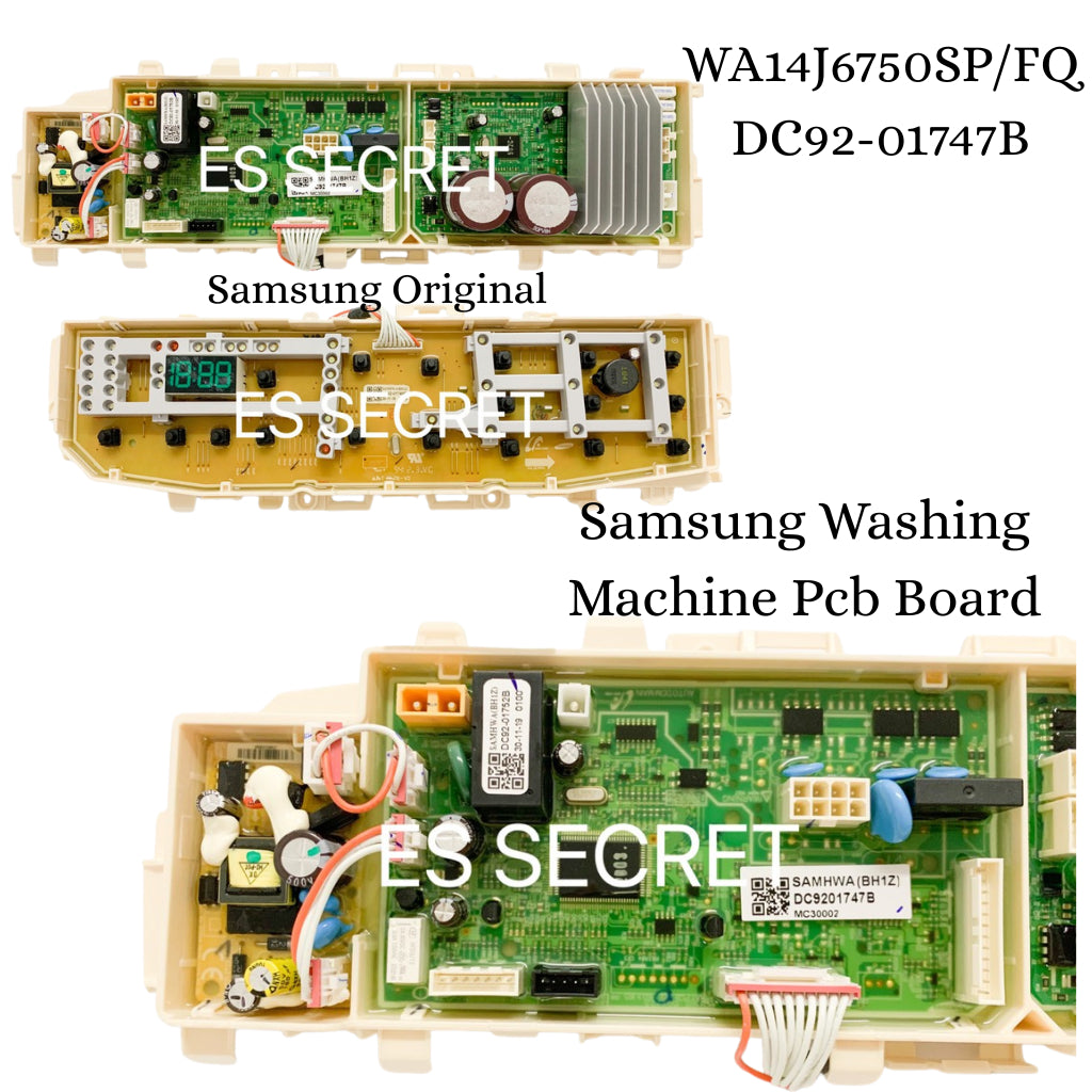 Original Samsung Washing Machine PCB Board DC92-01747B WA14J6750SP/FQ