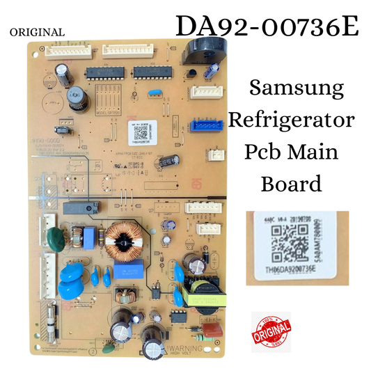 Original Samsung Refrigerator PCB Main Board DA92-00736E