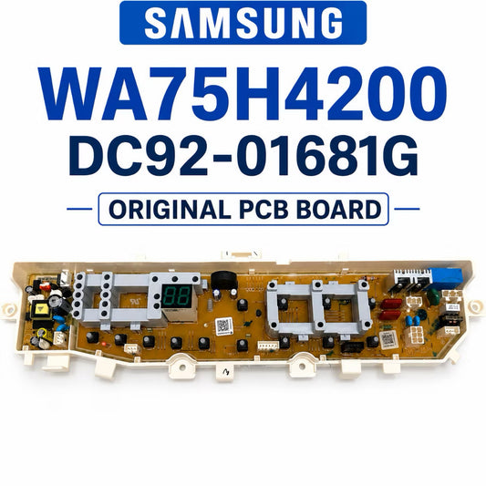 Original Samsung Washing Machine PCB Board DC92-01681G WA75H4200