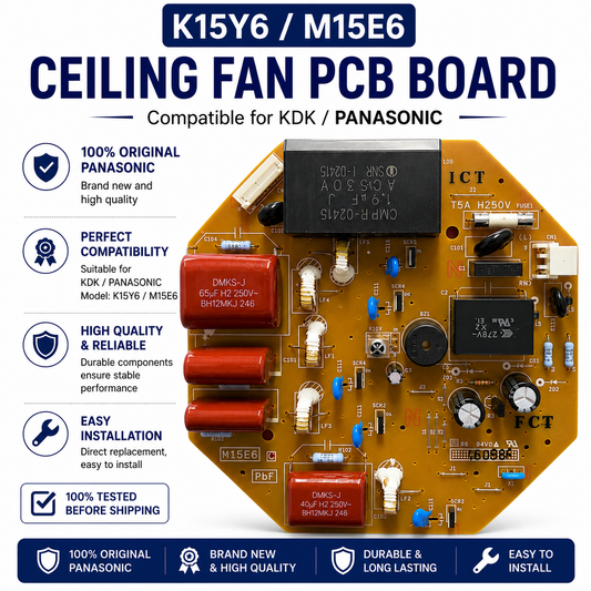KDK Panasonic Ceiling Fan PCB Board K15Y6 M15E6 Original